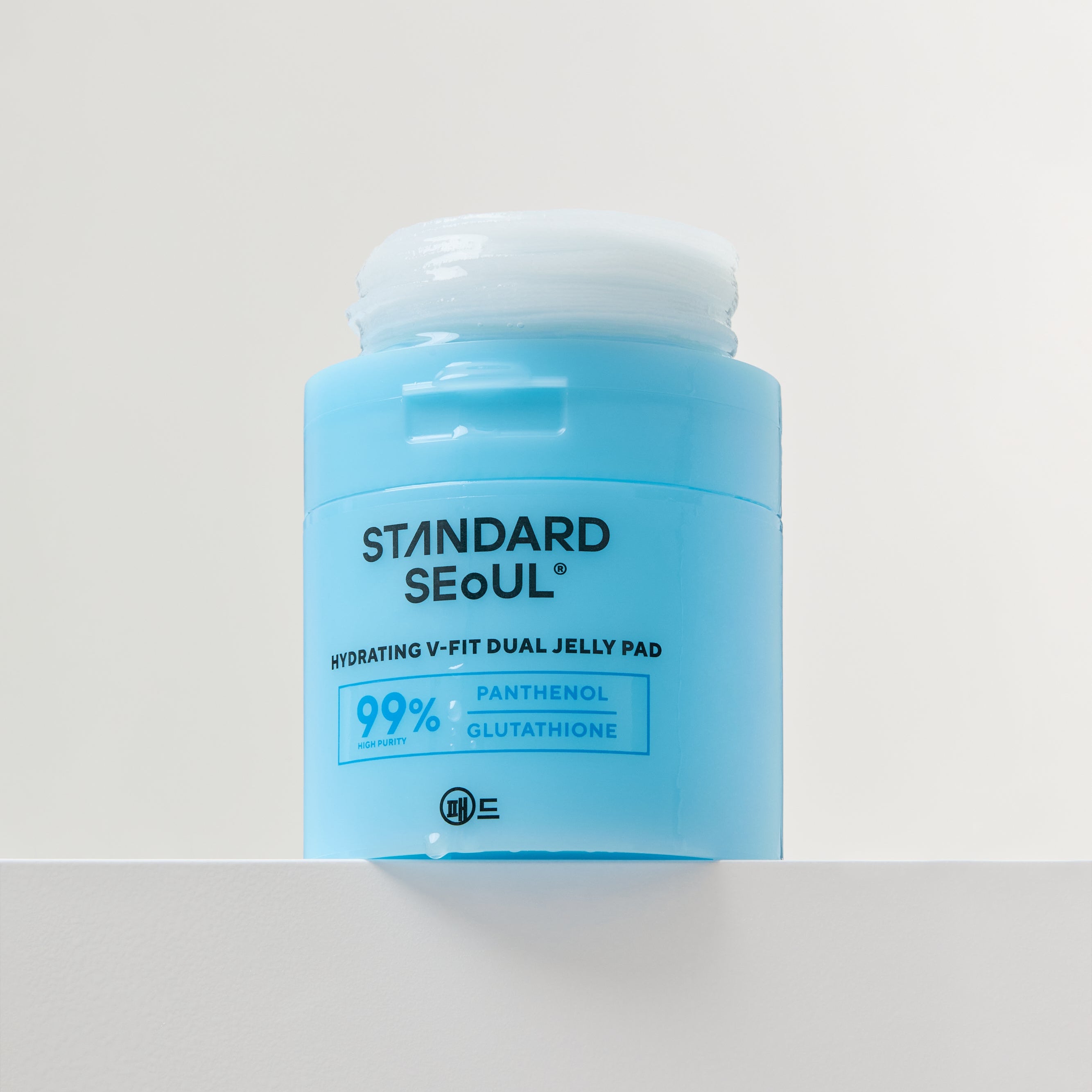 Pads tonifiants hydratants V-Fit Dual Jelly - Pack de 60 pads tonifiants double face rafraîchissants 2-en-1