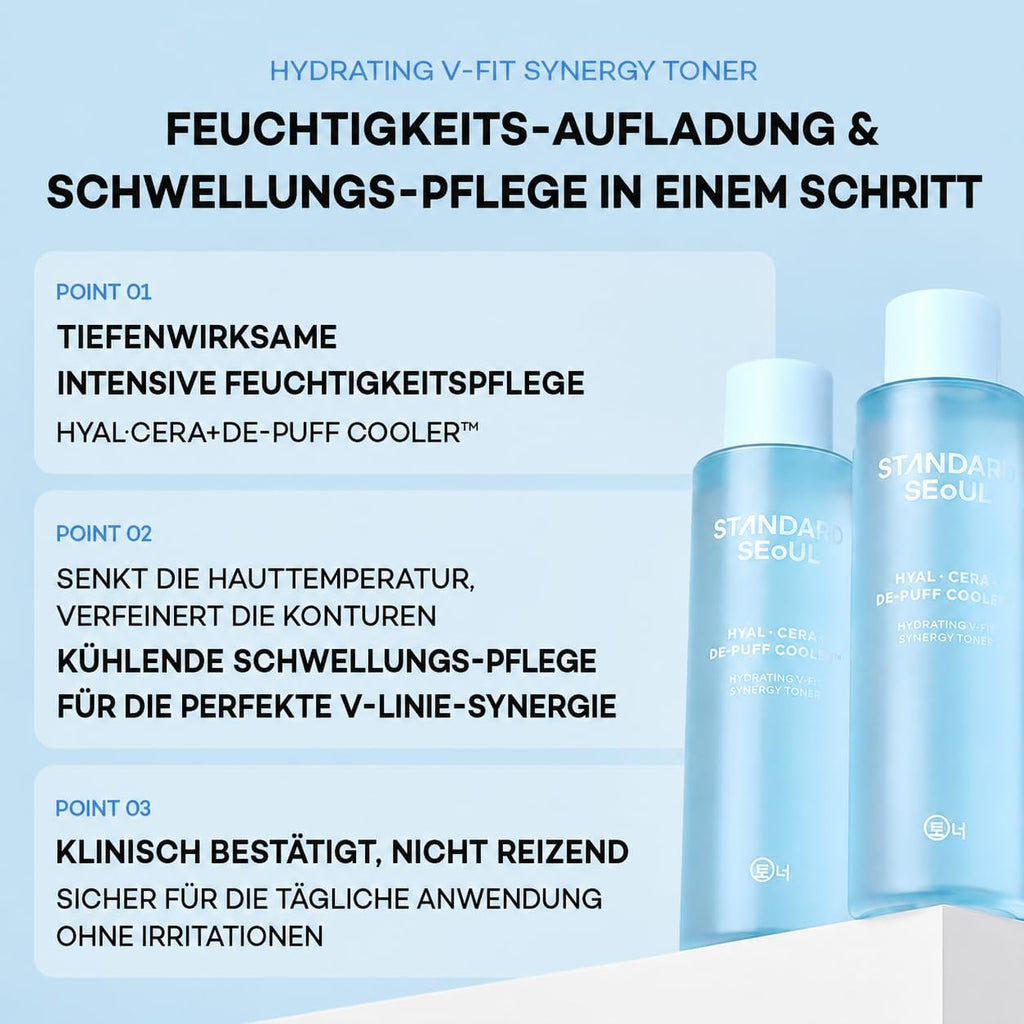 Hydrating V-FIT Synergy Toner | Sanft feuchtigkeitsspendend, beruhigend und kühlend 200ml