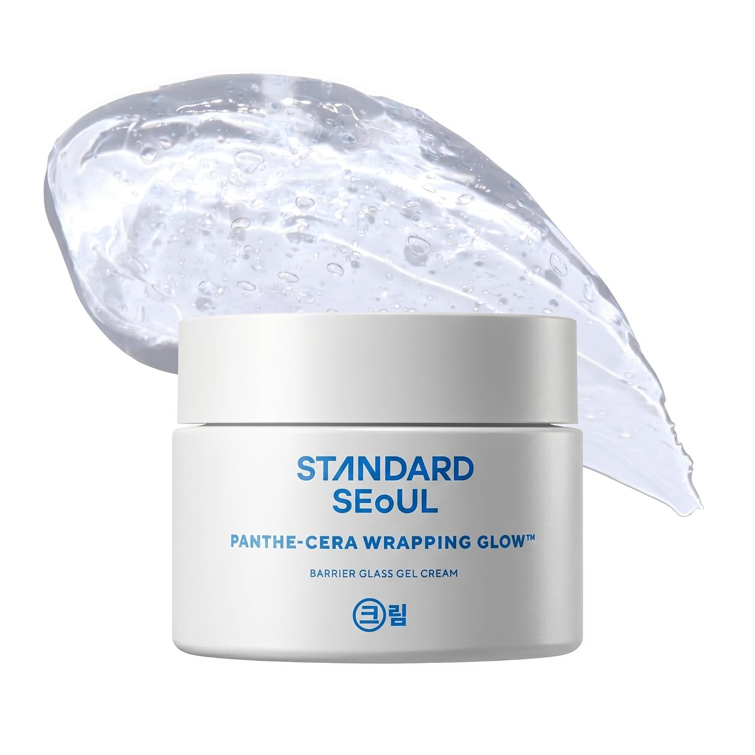 Barrier Glass Gel Cream 50ml | Leichte Feuchtigkeitscreme, Panthenol & 5 Ceramide, Beruhigt & Repariert Hautbarriere, Für empfindliche Haut