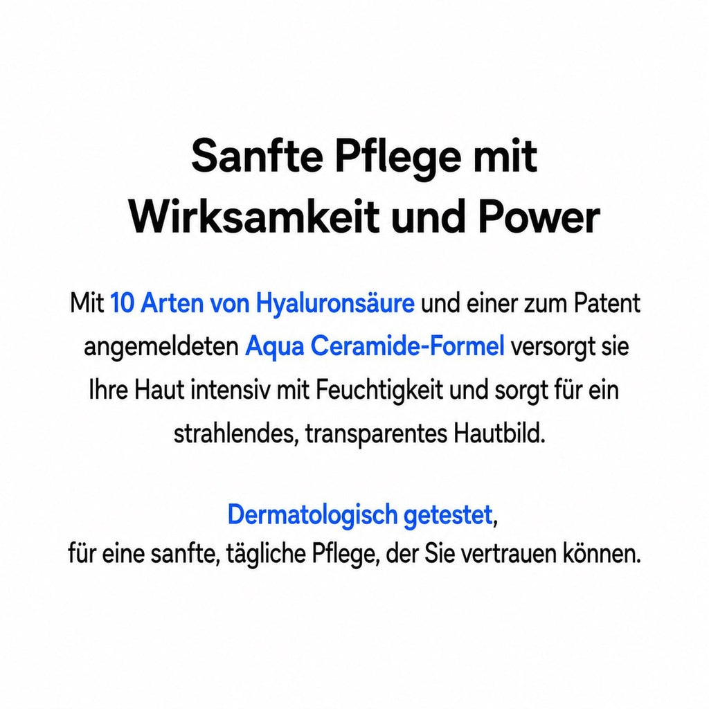 Hydrating Serum mit Hyal·Cera Kapseln – Tiefenwirksames Feuchtigkeitsserum gegen innere Trockenheit, schnell einziehend & leicht, für empfindliche Haut, 30ml