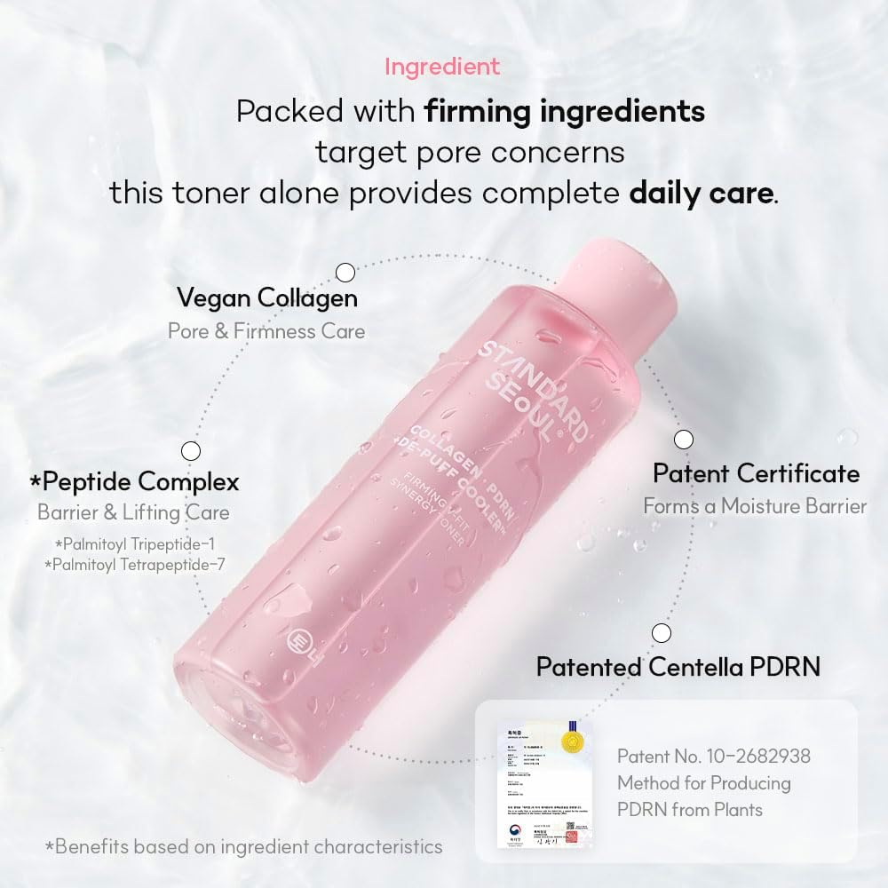 V-FIT Synergy Toner – Straffendes Gesichtswasser mit V-Fit Effekt – Beruhigend & Sanft für sensible Haut – K-Beauty – 200ml