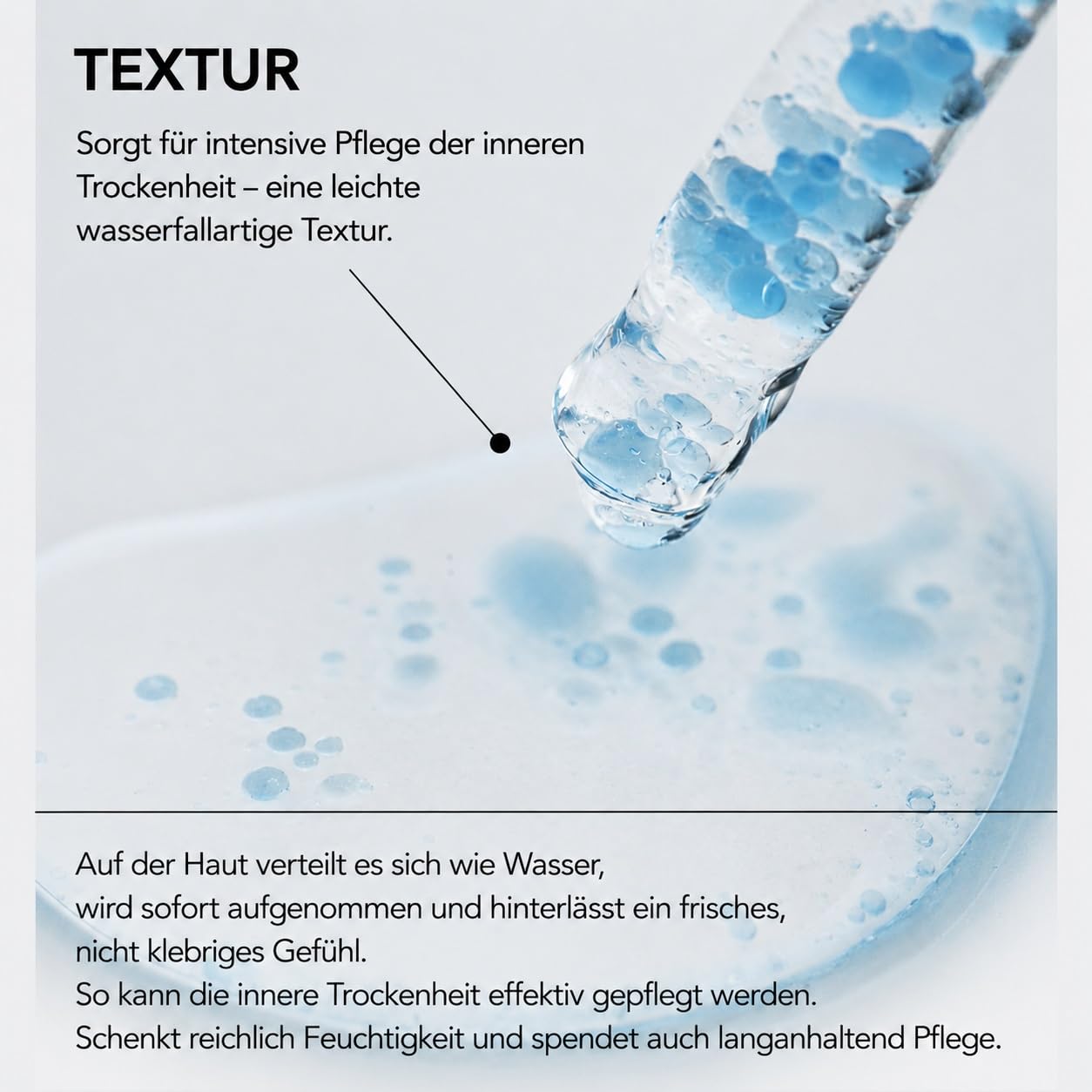 Hydrating Serum mit Hyal·Cera Kapseln – Tiefenwirksames Feuchtigkeitsserum gegen innere Trockenheit, schnell einziehend & leicht, für empfindliche Haut, 30ml