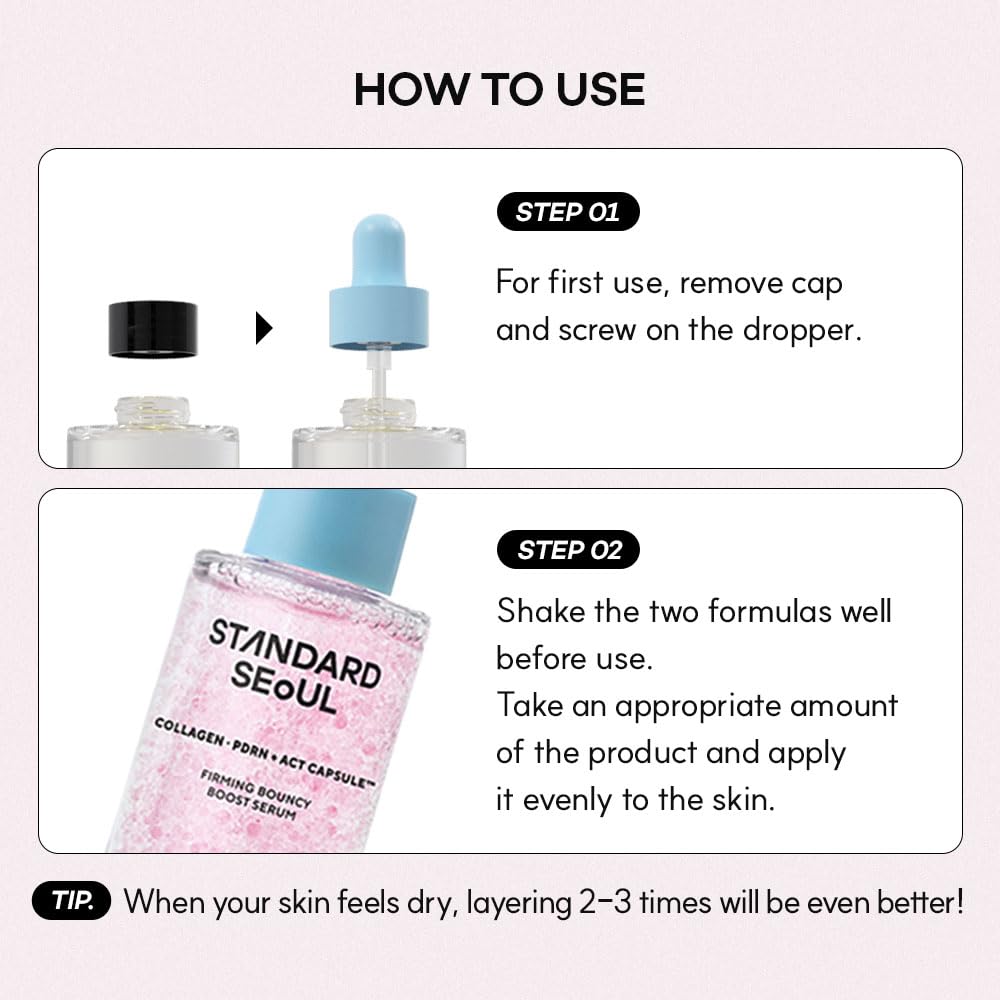 PDRN-Serum für straffe Haut | Formel mit ultraniedrigem Molekulargewicht (≤80 bp) | Für ein glattes Hautbild | Mit Kollagen, Bakuchiol und Retinol (30 ml) | Made in Korea