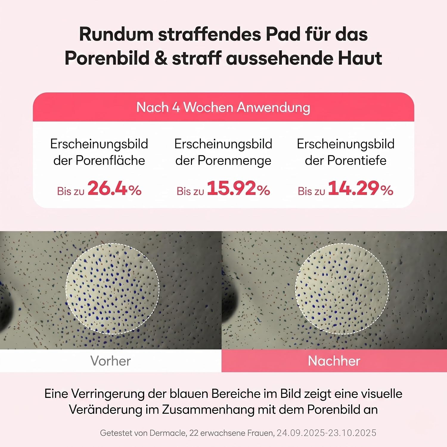 Firming V-Fit Dual Jelly Toner Pads, Porenauftritt Pflege & Entpuffung, Dual-Sided Cooling 2-in-1 Toner Pack und Wipe Pads mit Kollagen, PDRN und Peptiden, 60 Pads
